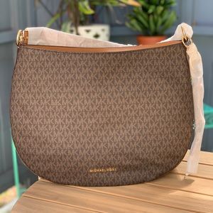 BRAND NEW! - Michael Kors Brown Logo Shoulder Bag